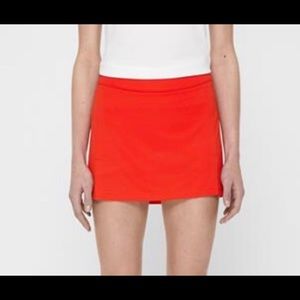 J. Lindeberg Red Skort